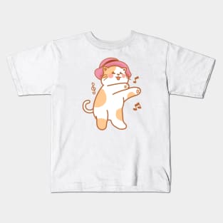 Baby cat dance Kids T-Shirt
